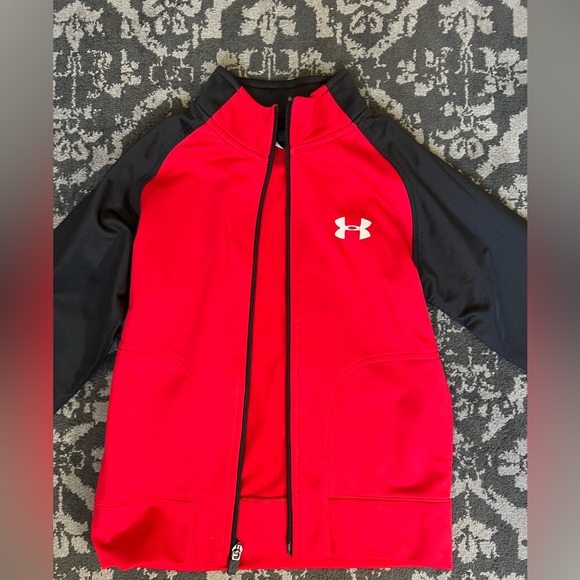 Under armour boys zip up jacket size 5 - Picture 4 of 7